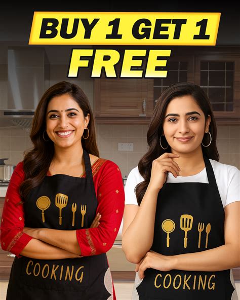 Multipurpose Waterproof Apron - Indian Kitchen | Cooking | Gardening ...