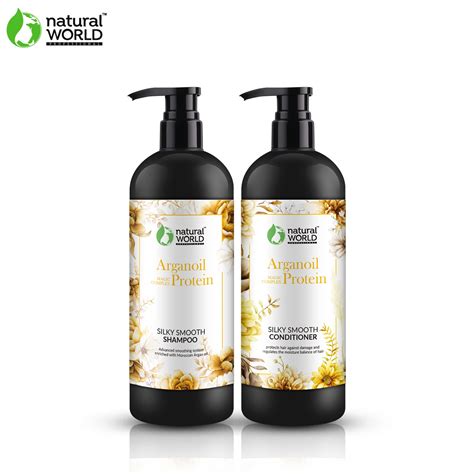 Silky smooth shampoo and conditioner – Natural World Professional