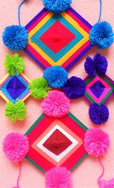 Huichol Ojo de Dios God's Eye | Creative arts and crafts, Crafts, Owl ...