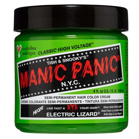 Buy MANIC PANIC Electric Lizard Hair Dye Classic Manic Panic Plum ...