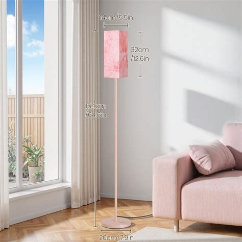 UGUCYUI-Floor Lamp, Pole Lamp with Foot Switch, Modern Standing Lamp ...