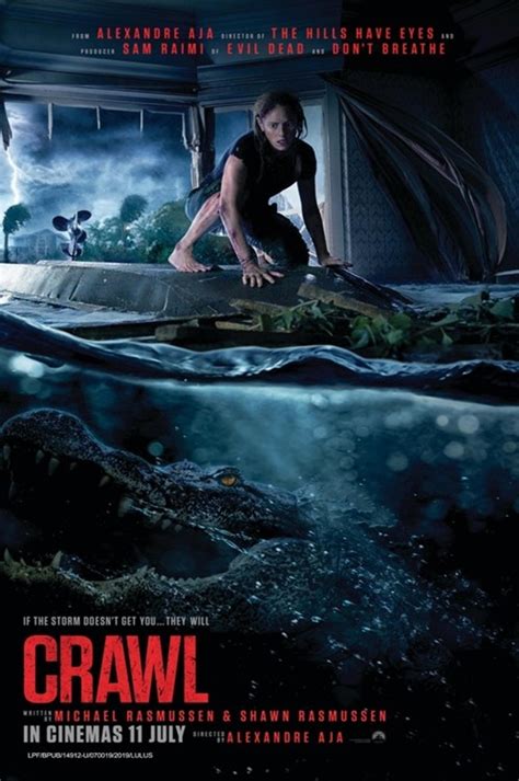 比鬼片还恐怖！7月份不能错过的电影「Crawl」！2019最恐怖之作！