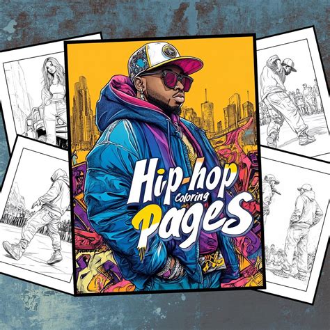 Hip-hop Coloring Pages | Graffiti Coloring | Hip Hop Coloring | Urban ...