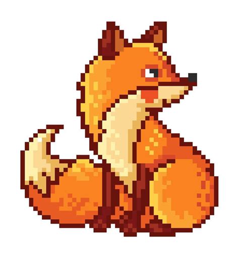 Pixel Art Fox