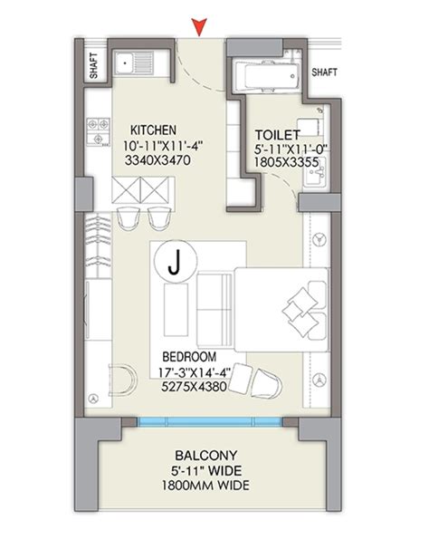 Central Zeitaku Apartments At Bellavista Towers Floor Plans - Sector 48 ...