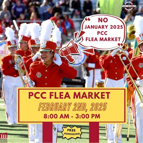 PCC Flea Market | Did you catch the world-famous Rose Parade? 🌹 Here's ...