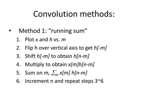 Convolution Method 的图像结果