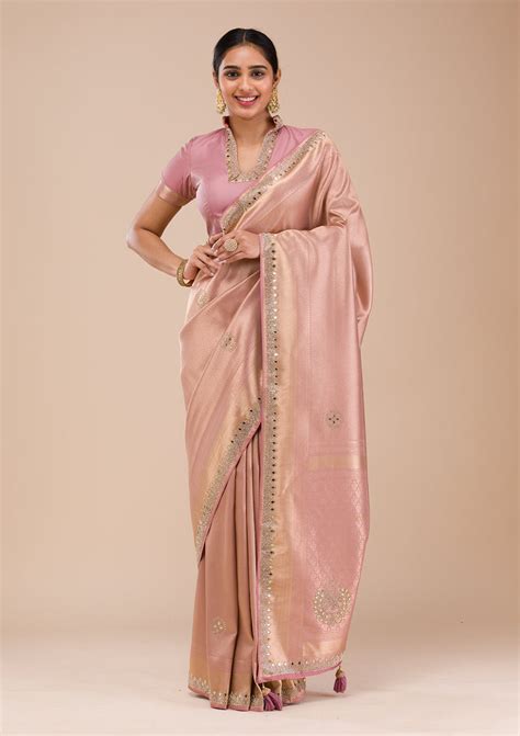 Pink Saree - Buy Pink Colour Sarees Online At Best Prices – Koskii
