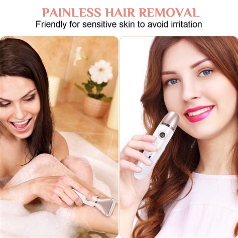 Buy Electric Razor for Women, Nivlan Painless 2 in 1 Wet & Dry Lady ...