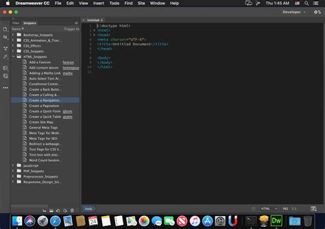 Adobe Dreamweaver CC 2017 - UI scaling and HiDpi - Ninja Beaver
