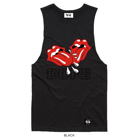 MINOS ミノス DOPE KISS TANK TEE | X GATE