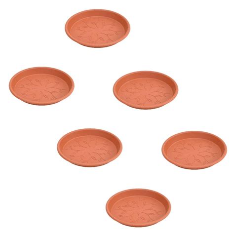 Ugaoo UV Treated Gardening Plastic Tray (Plate/Saucer) for Pots - 6 ...
