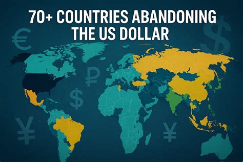 De-Dollarization Surge: 70+ Countries Abandoning the US Dollar