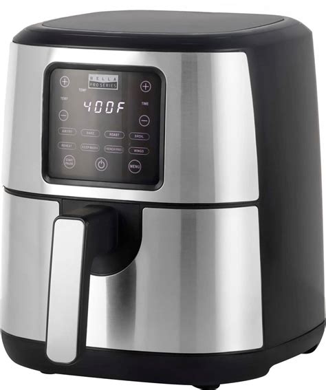 Customer Reviews: bella PRO 4.2-qt. Touchscreen Air Fryer Stainless ...