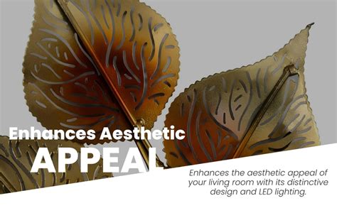 Art House Handicraft Big Metal Iron Tree Wall Hanging Decor With Led ...