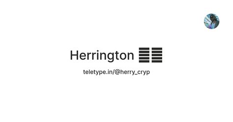 Herrington 🇺🇸 — Teletype