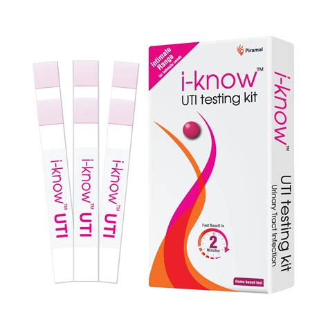 Buy i-know UTI testing kit | 3 test strips | Home based urine test ...