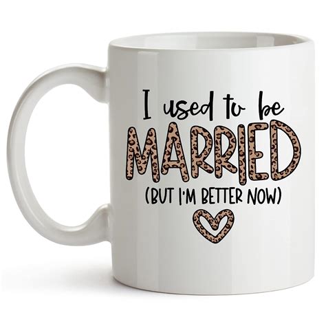 Buy YouNique Designs Used To Be Married, Divorce Coffee Mug, 11 Ounces ...