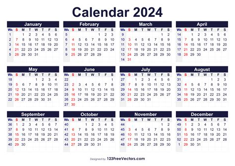 Printable 2024 Calendars Free Printable | Printable Calendar 2025