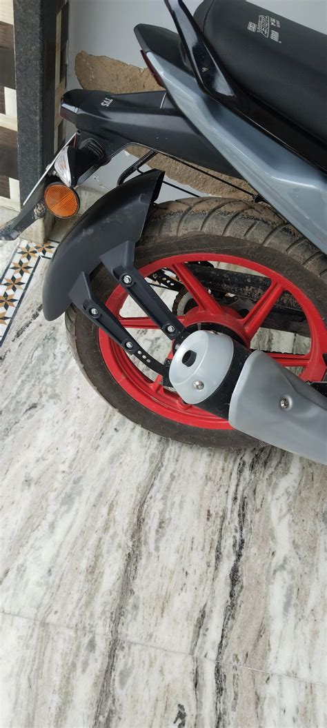 Asryd Rear Tyre Flexible Mudguard Bike Splash Guard ABS Material ...