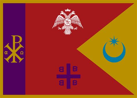 Eastern Roman Empire Flag Byzantine Empire Symbol Constantinople And