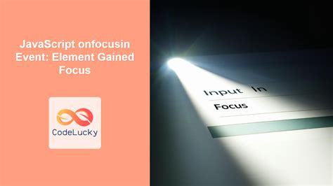 Image result for Focus JavaScript