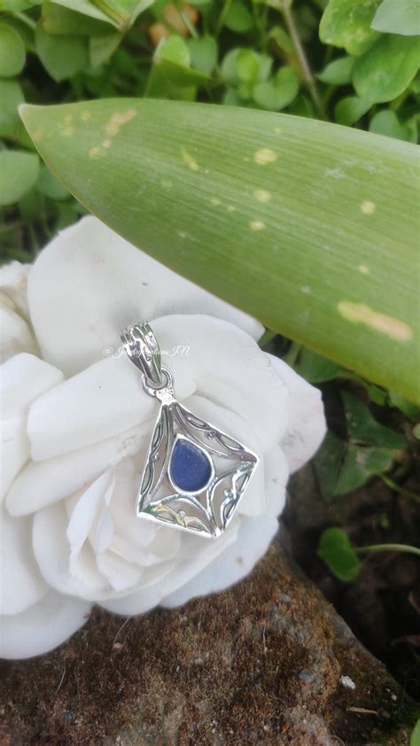 Lapis Lazuli Pendantsterling Silver Pendanthandmade - Etsy India