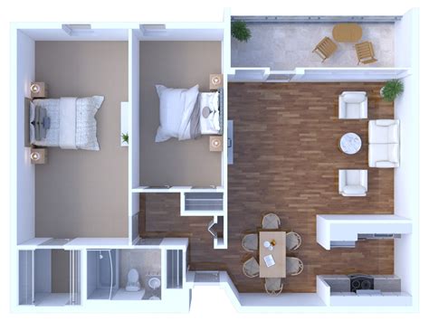 3D Floor Plan Rendering Fargo, North Dakota by The 2D3D Floor Plan ...