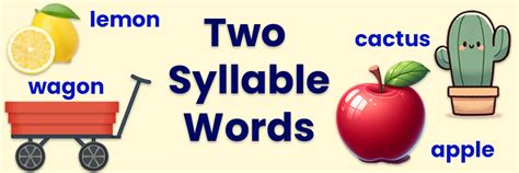 Two Syllable Words | ABCmouse