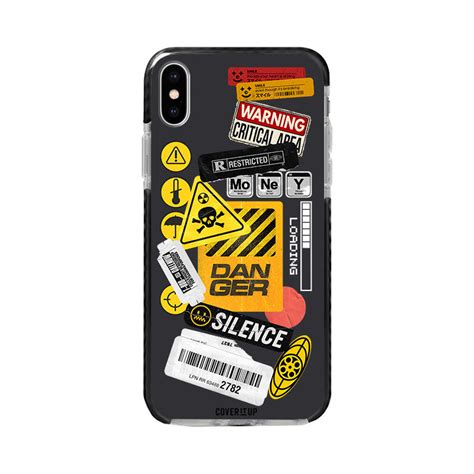 Buy Warning Board Bumper Case Mobile Cover | Cover It Up