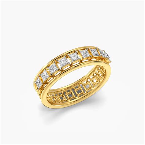 Lattice Glow Band | Pear Diamond Ring | Daily Wear | Moena – MOENA ...