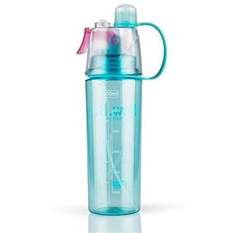 Water Mist Spray Bottle, 2 In 1 Drink And Mist Water Bottle, Sports ...
