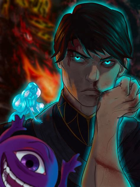 [Ghostwater] Dross photo bombing Lindon, Little Blue, and Orthos : r ...