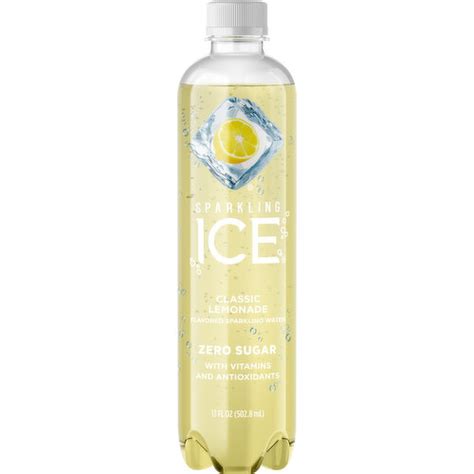 Sparkling Ice Sparkling Water, Zero Sugar, Classic Lemonade Flavored ...