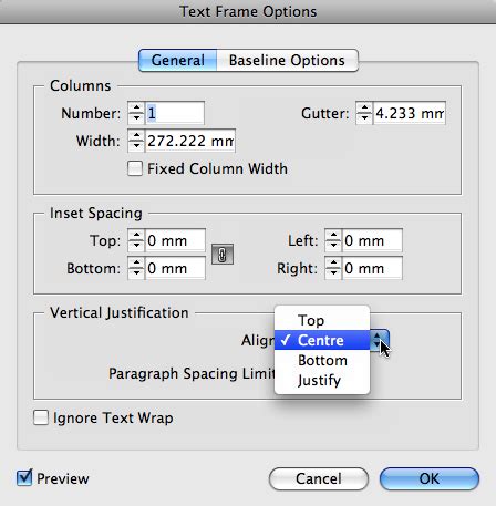 InDesign Fit Text to Frame 的图像结果