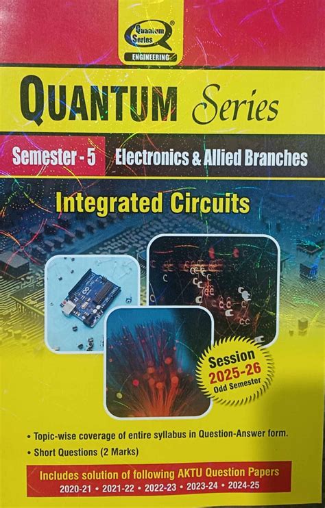 Quantum Series Integrated Circuits 2026 BEC-501 AKTU B.Tech Semester 5 ...