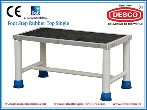 Medical Foot Step Rubber Top Single - Manufacturers, Exporters ...