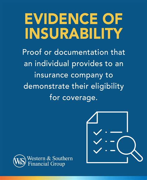 Evidence Of Insurability