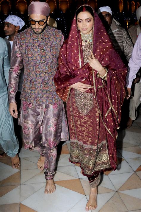 Deepika Padukone wears a wedding-ready Sabyasachi kurta at Amritsar's ...