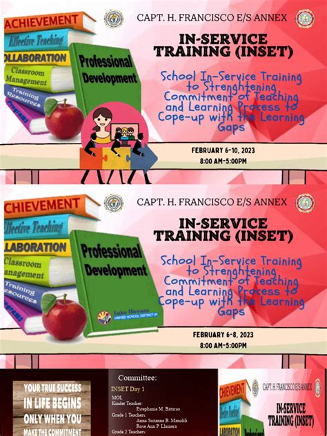 Image result for Sample Closing Program for Inset