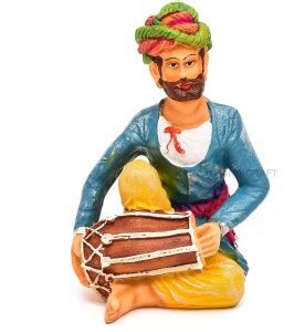 Geetanjali Home Decor Fiber Bawla Statue / Bawla Doll / Musical Statue ...