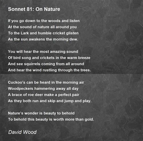 41 examples of sonnets in poetry