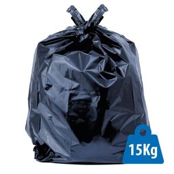 CleanWorks Heavy Duty Large Refuse Sacks Black 20x34x38 (Case 200 ...