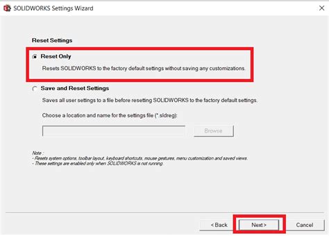 Image result for SolidWorks Reset Tutorial