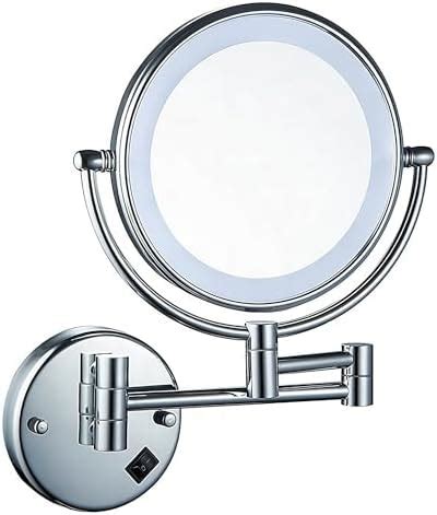JPS LED Magnifying Shaving Mirror for Bathroom, Makeup Mirror With ...