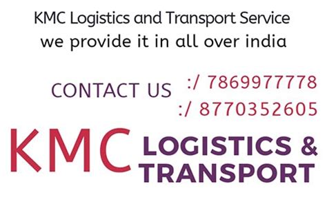 Kmc Logistics & Transport | Charges, Price and Rates