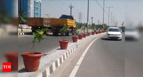 Trichy Corporation takes city beautification drive to road median ...