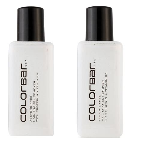 Buy Colorbar Nail Polish Remover, 110ml (Pack of 2) | Acetone free ...