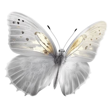 White Delicate Butterfly Physical Map, Butterfly, White Butterfly ...