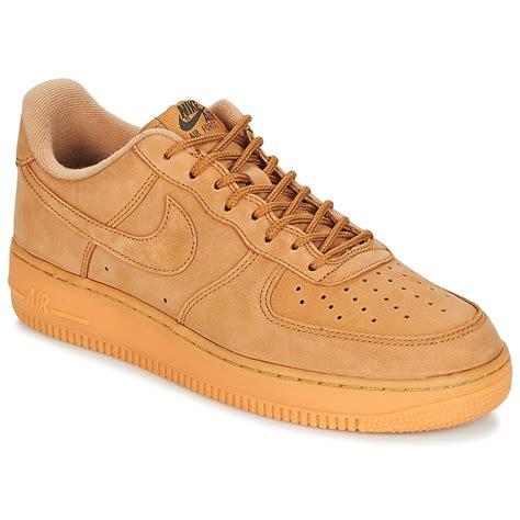 Nike Leather Air Force 1 '07 Wb Men's Shoes (trainers) In Brown for Men ...